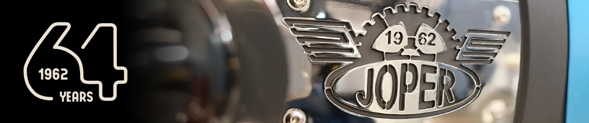 Banner Joper 64 Years JOPER 60+ Years